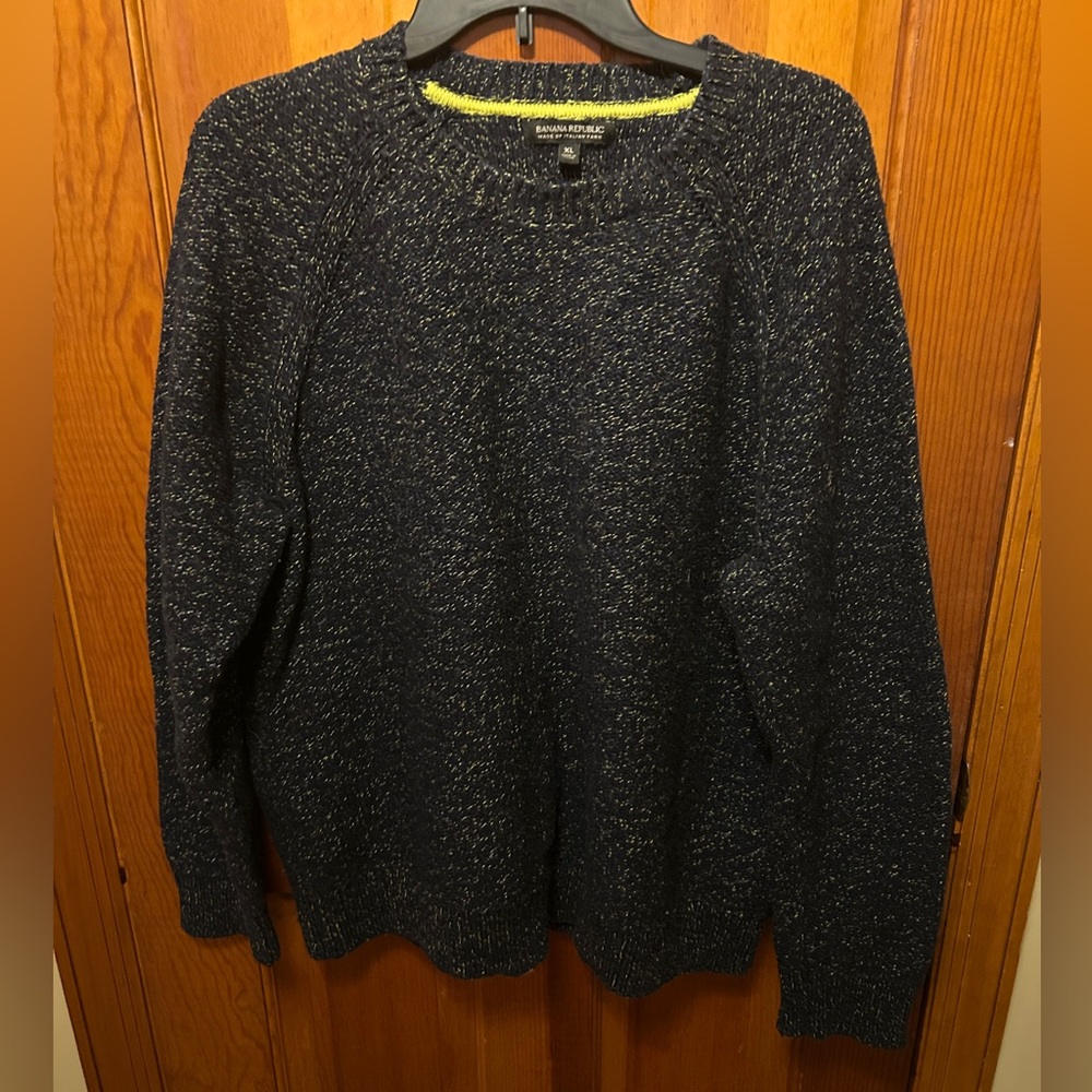Banana Republic Marled Crewneck Sweater xl